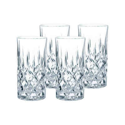 Nachtmann Longdrinkglas Noblesse Longdrinkgläser 375 ml 4er Set, Glas