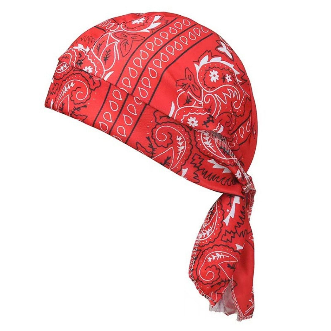 nsihing Kopftuch Sports Bandana Cap Kopftuch Herren und Damen, Atmungsaktive Mützen Fahrradkappe für Radfahren Laufen