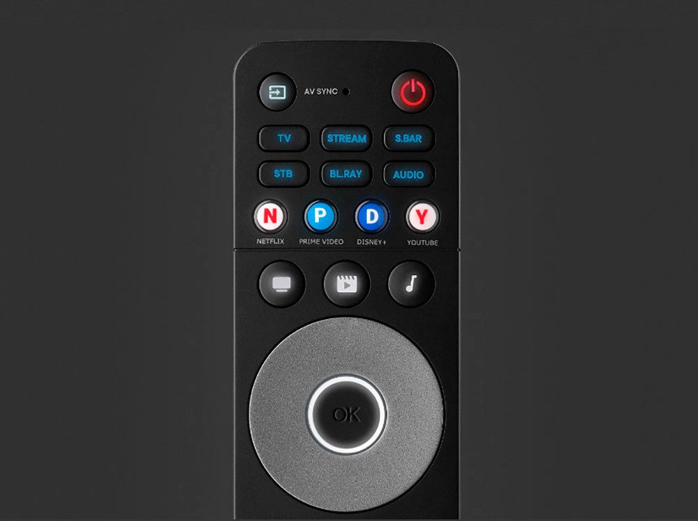 One for All URC 7966 Smarte Fernbedienung (6-in-1, Smart Control Pro 6 Universalfernbedienung)