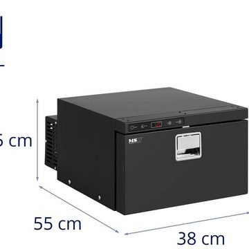 MSW Elektrische Kühlbox Auto-Kühlschrank mobiler Kühlschrank Reisekühlschrank 35 W 16 L -12