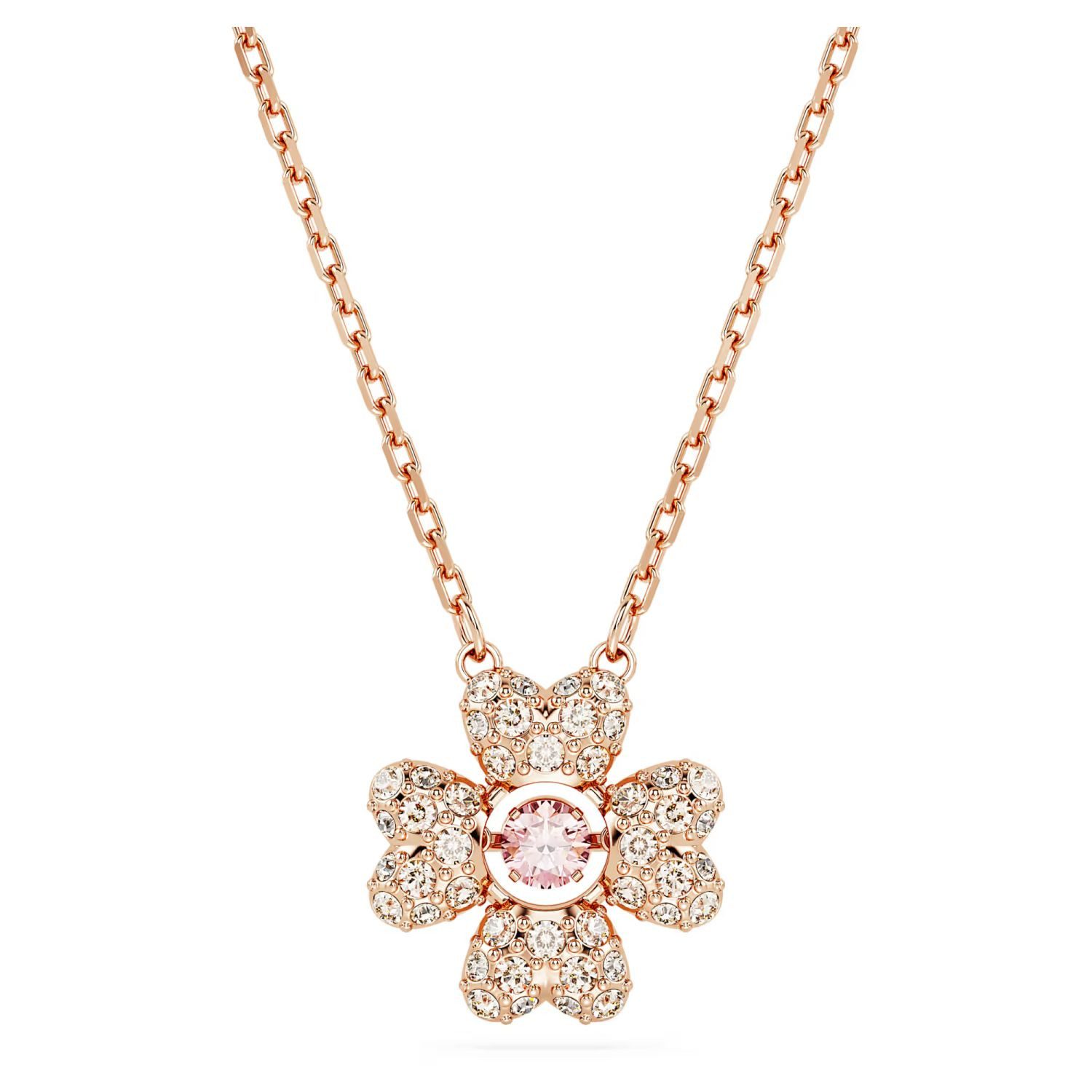 Swarovski Kette mit Anhänger Idyllia Glücksklee