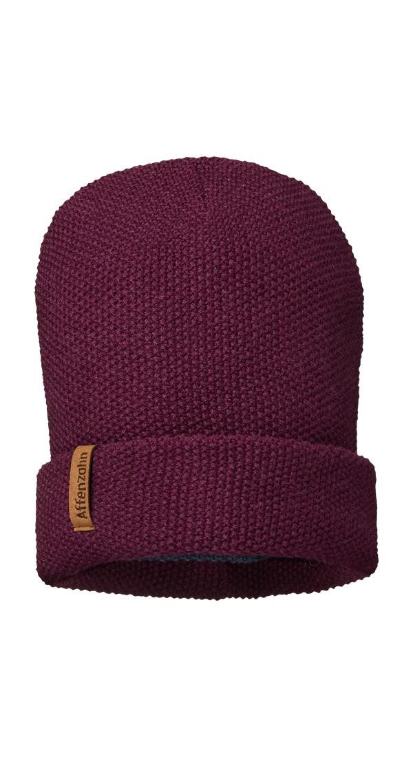 Affenzahn Beanie Kindermütze Lang mit Merinowolle