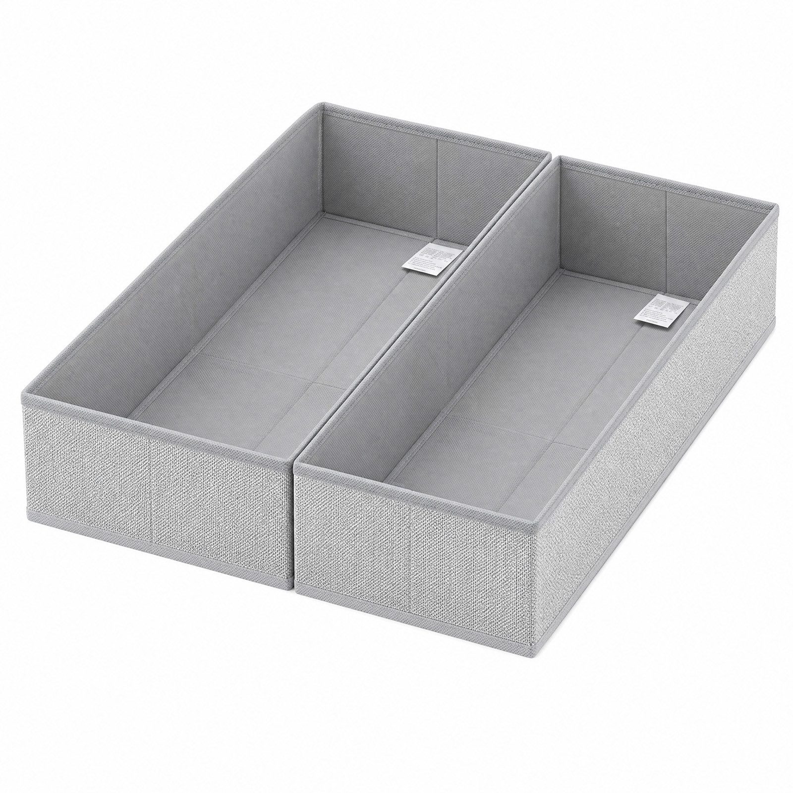 Sekey Aufbewahrungsbox Aufbewahrungsboxen für Schubladen, faltbare Stoffboxen aus Vliesstoff (2 St)