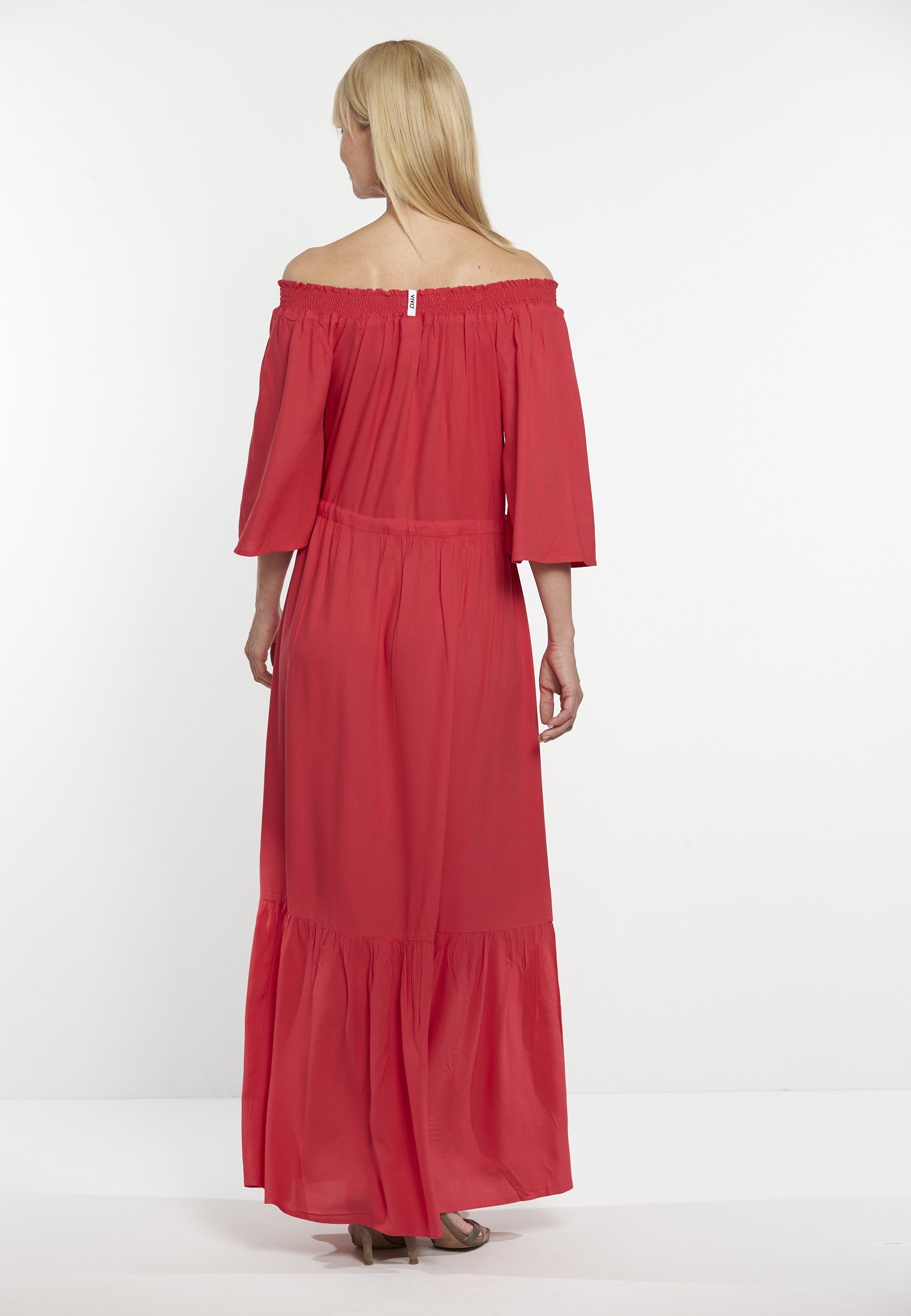 Kleid Strandkleid VIVID (1-tlg) rot