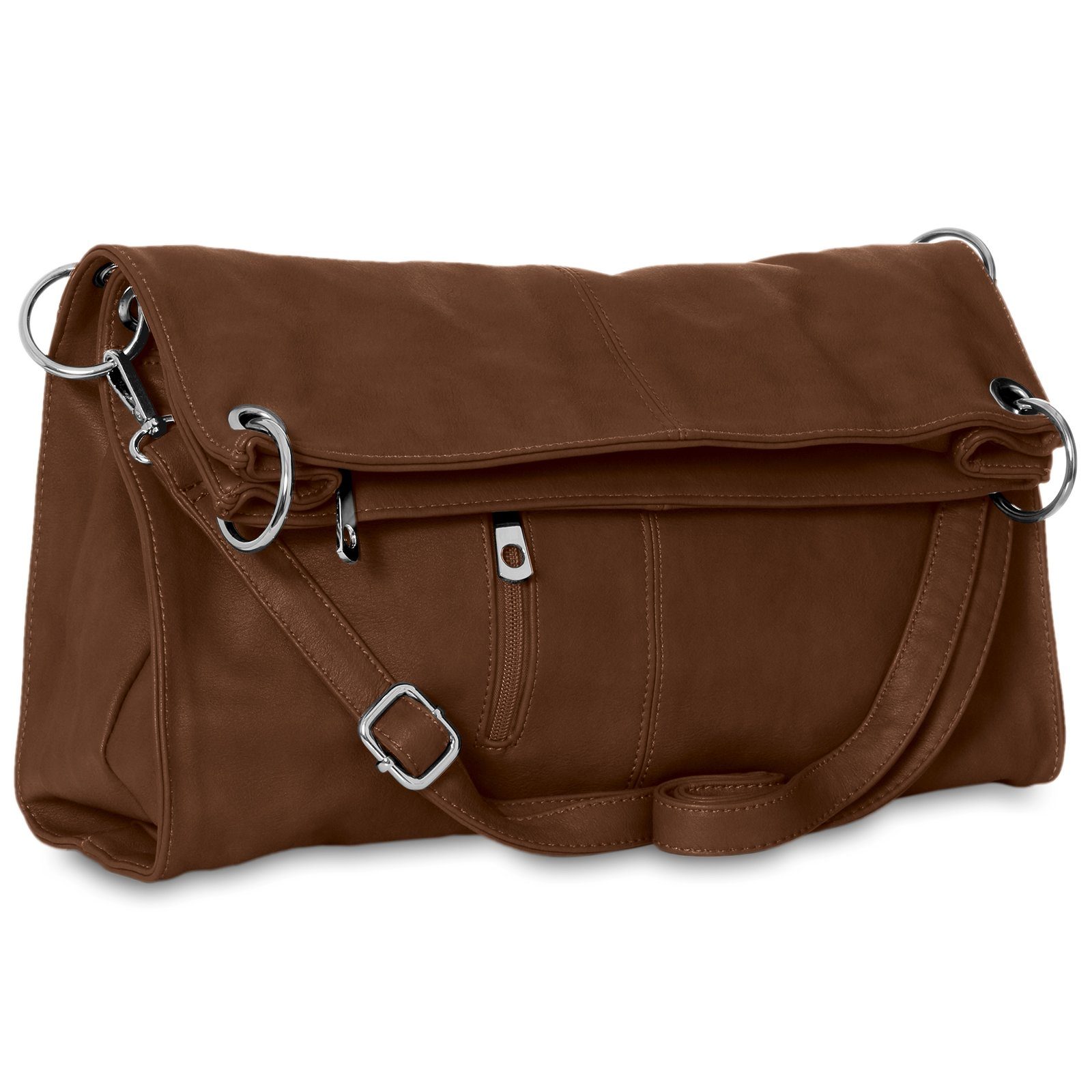 Caspar Schultertasche TS561 Damen Multifunktions Schultertasche günstig online kaufen