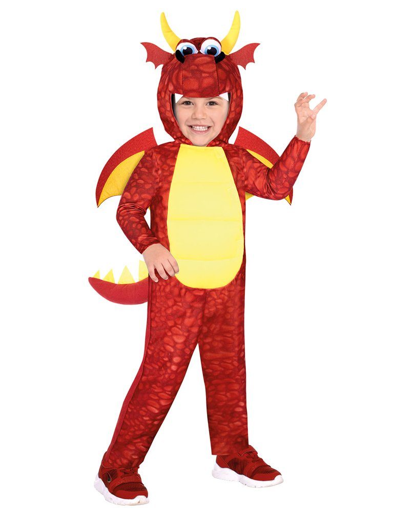 Amscan Kostüm »Drachen Kostüm "Red Dragon" für Kinder - Rot, Comic  Tierkostüm« online kaufen | OTTO