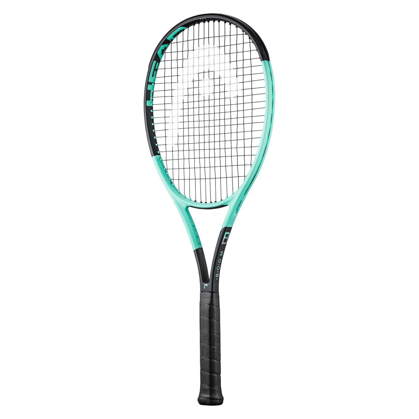 Tennisschläger Boom Pro 98in/310g/Turnier 2024 schwarz/türkis - unbesaitet