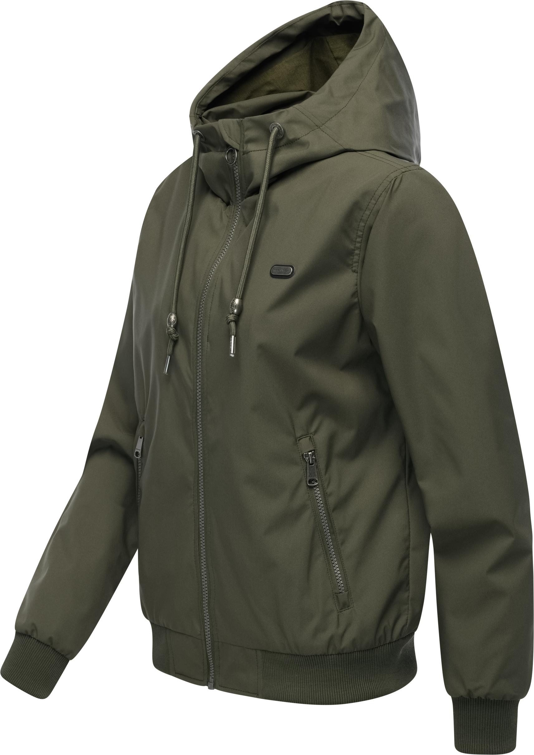 Ragwear Outdoorjacke Nuggeta Summer YOUMODO Lässige Übergangsjacke mit Kapuze