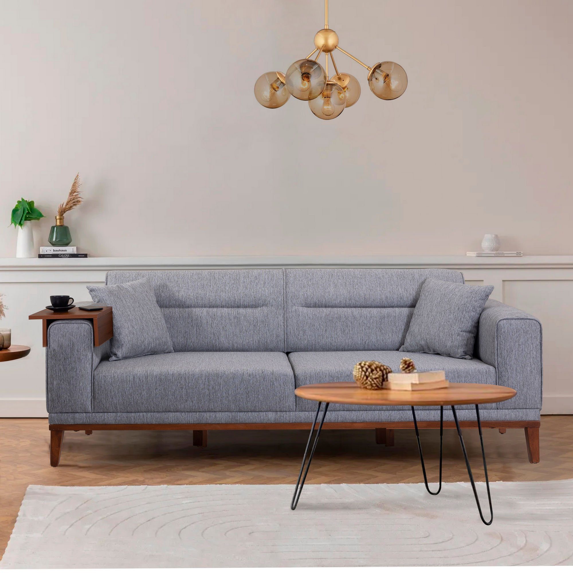 UNQ1365-3-Sitz-Sofa-Bett Sofa Skye Decor