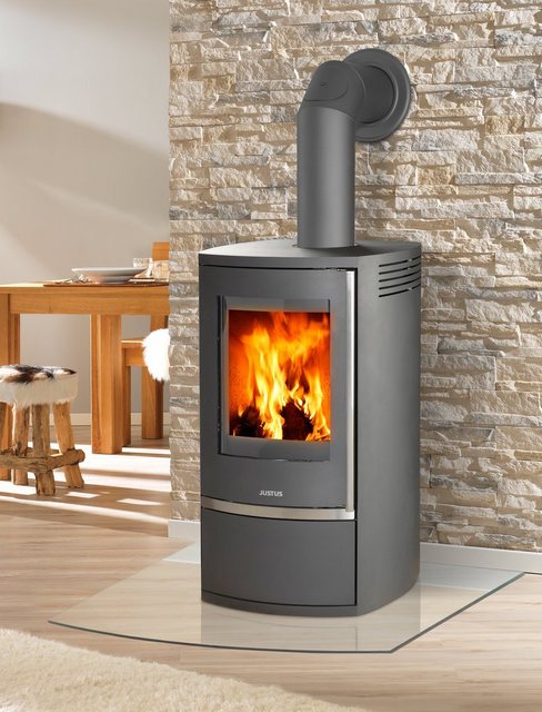 Kaminofen Reno R, Stahl, 6 kW, Raumluftunabhängig, Safe-Verschlusssystem