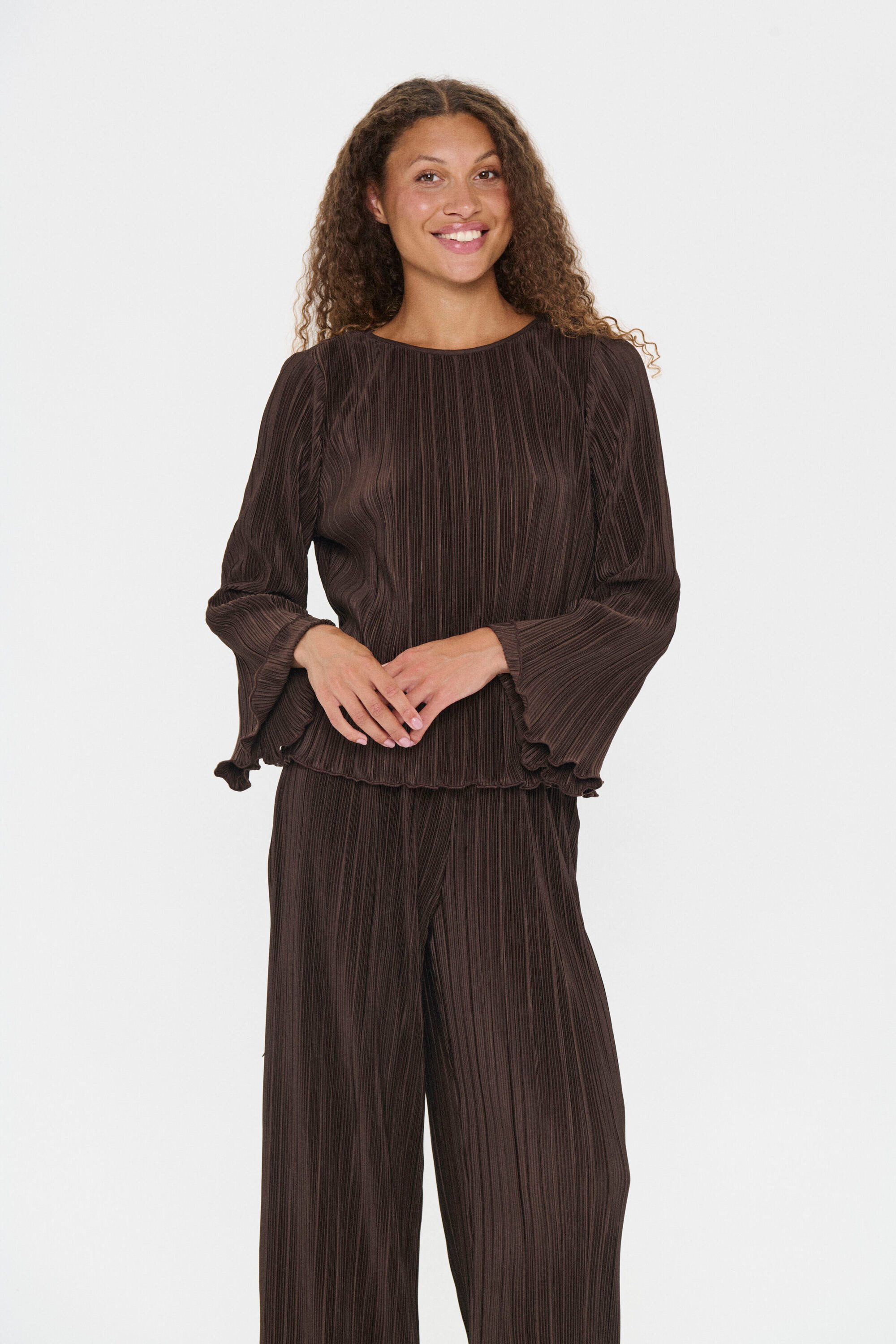 Saint Tropez Langarmbluse Langarm-Bluse ZuniSZ