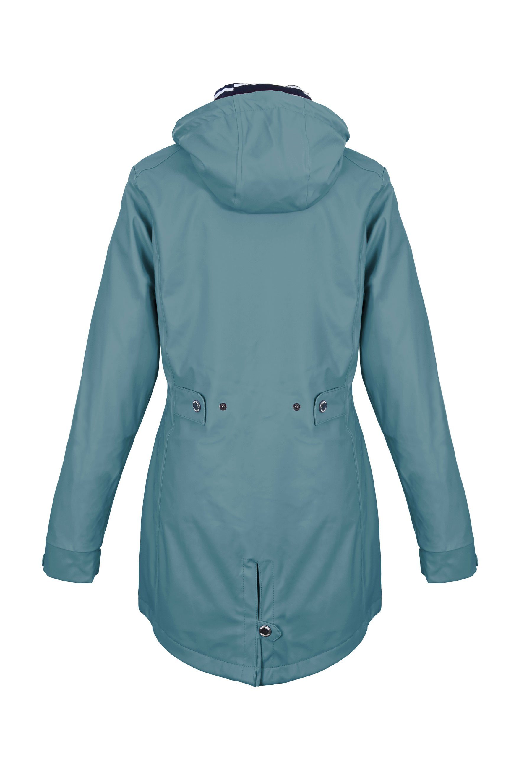 Regenliebe Regenjacke Friesennerz taillierter Regenmantel mit verstellbaren günstig online kaufen