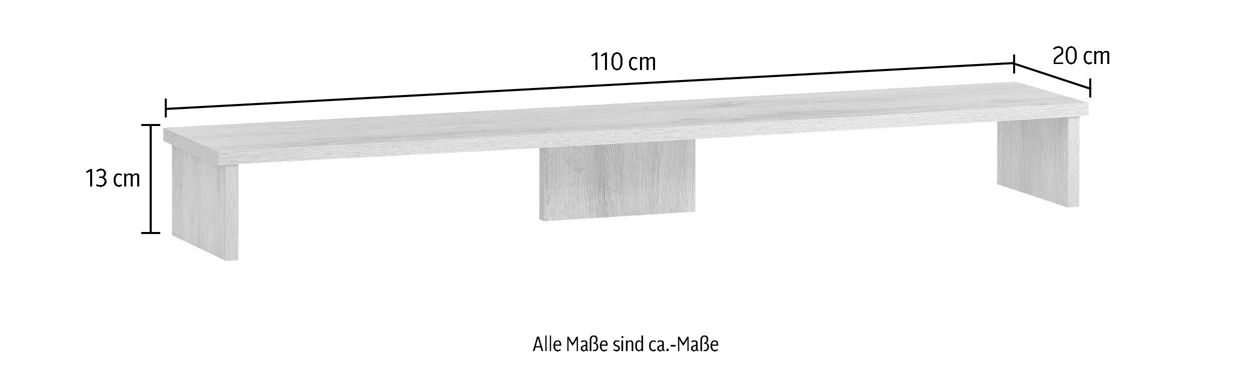 Schildmeyer Schreibtischaufsatz Baku, Solide Verarbeitung - Dieses Produkt ist in Deutschland gefertigt – Bild 3 von 4