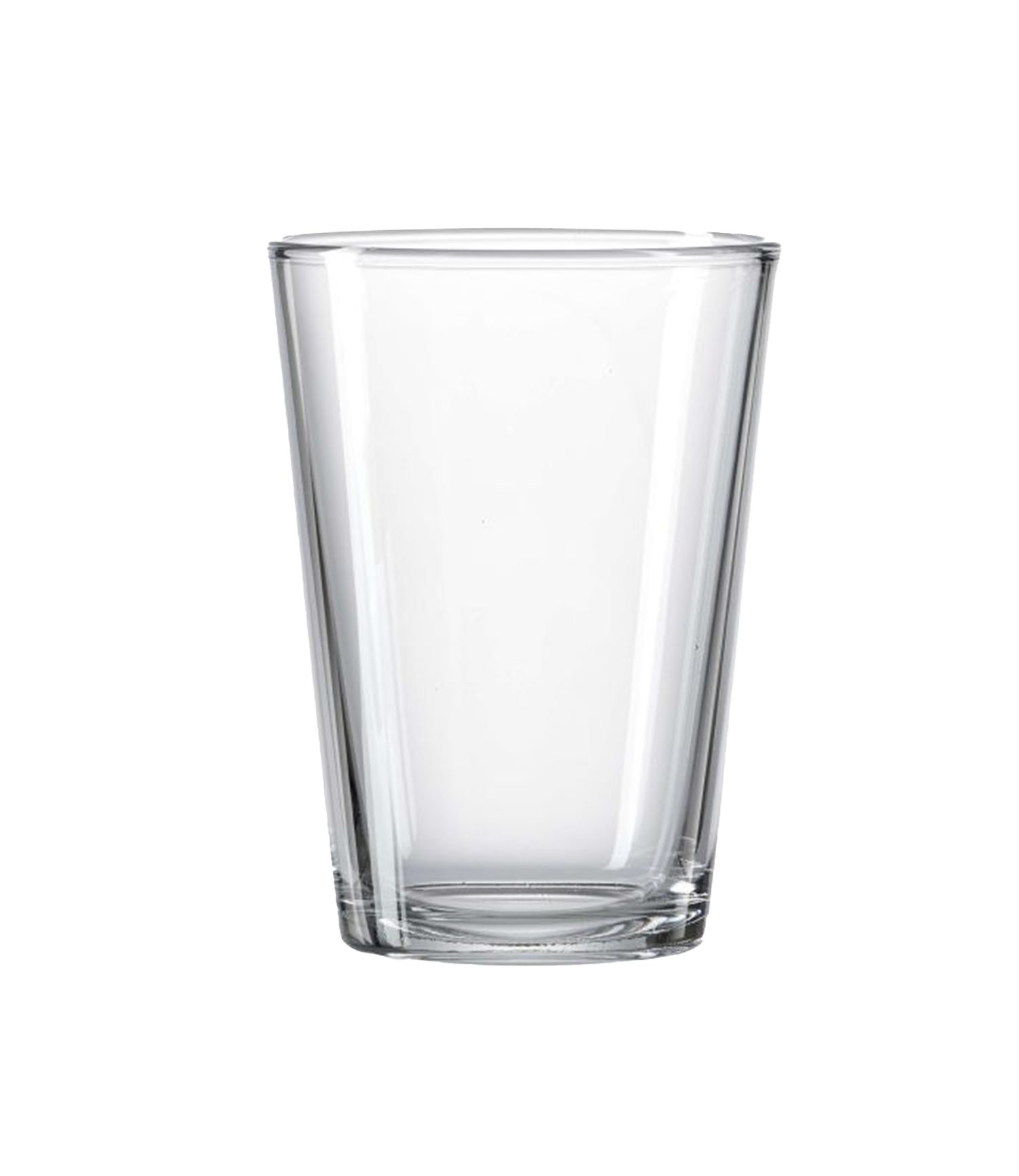 Ritzenhoff & Breker Glas Trinkglas 6er Set jens 300 ml Universal schlichter Trinkbecher konisch, Glas
