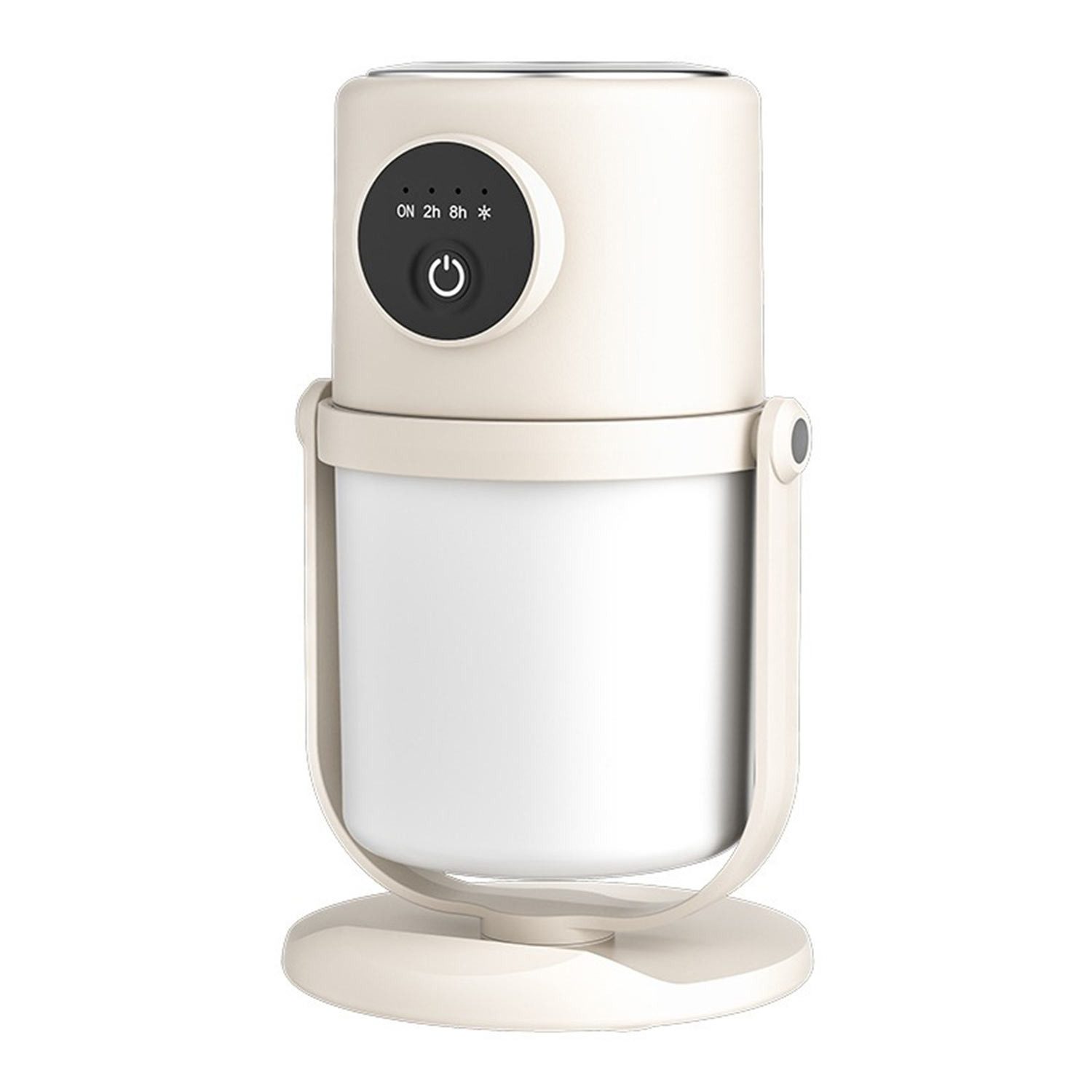 Refttenw Увлажнитель воздуха Mini USB Увлажнитель воздуха mit Nachtlicht 280ml Wassertank, Kaltnebel-Luftbefeuchter mit 90° Rotierender Düse, Leiser