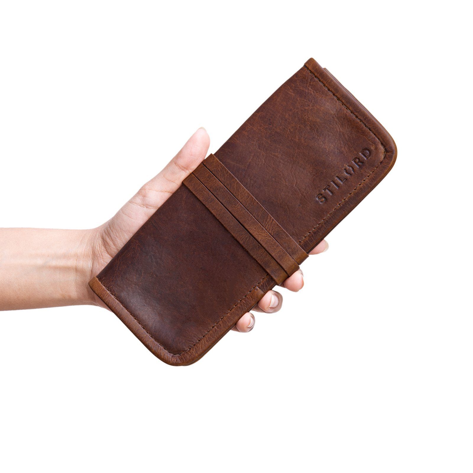 STILORD Etui "Lenny" Federmäppchen Leder Vintage günstig online kaufen