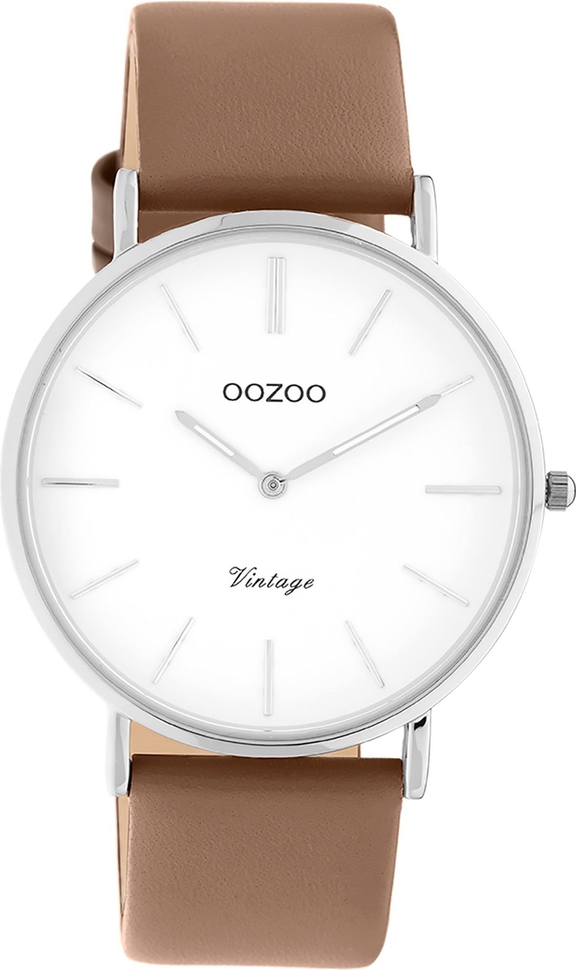 Quarzuhr Oozoo Damen Armbanduhr Vintage Series