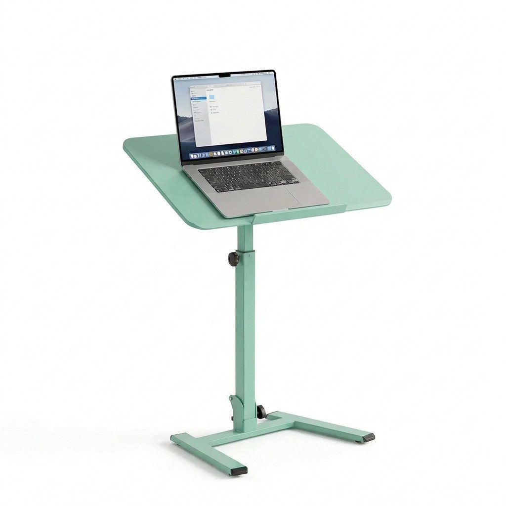 Musso Laptoptisch AnyDesk D7 Mobiler Sofatisch & Beistelltisch (1-St), Höhenverstellbarer Steh-Sitz-C-Tisch, klappbar, neigbar