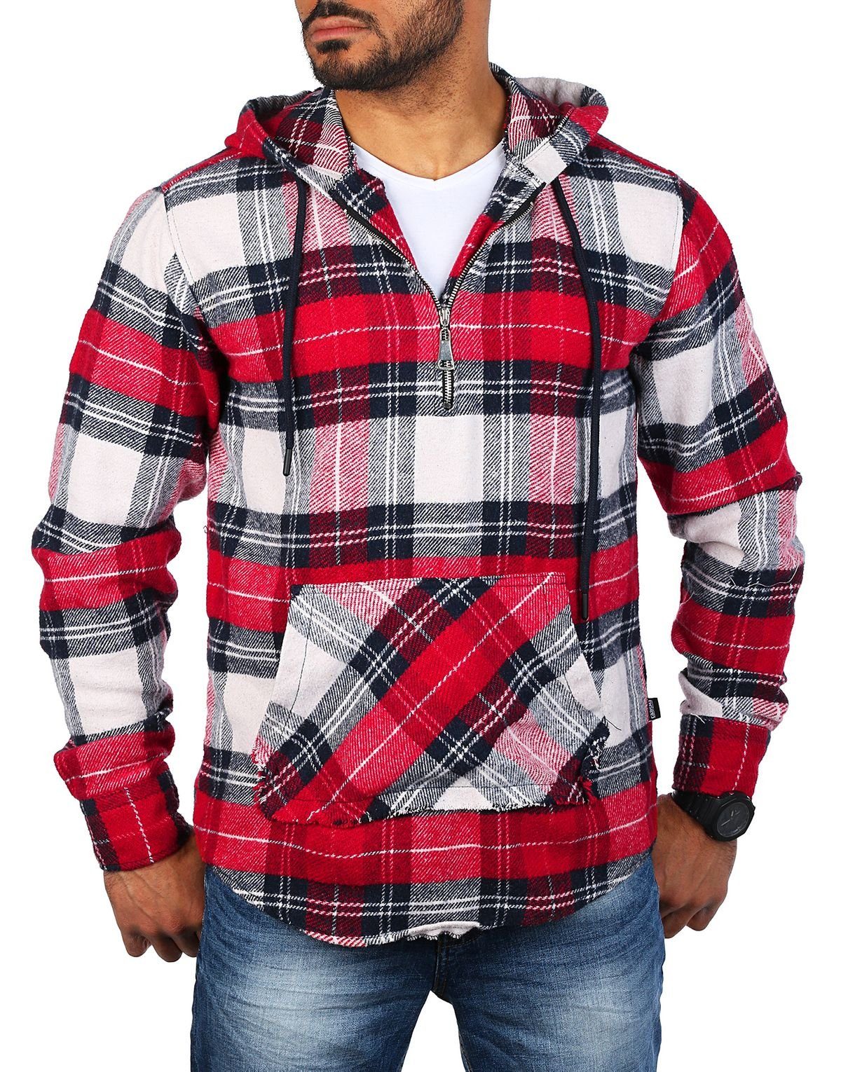 CARISMA Flanellhemd warme Herren Flanell Holzfäller Tunika dicke weiche Qua günstig online kaufen