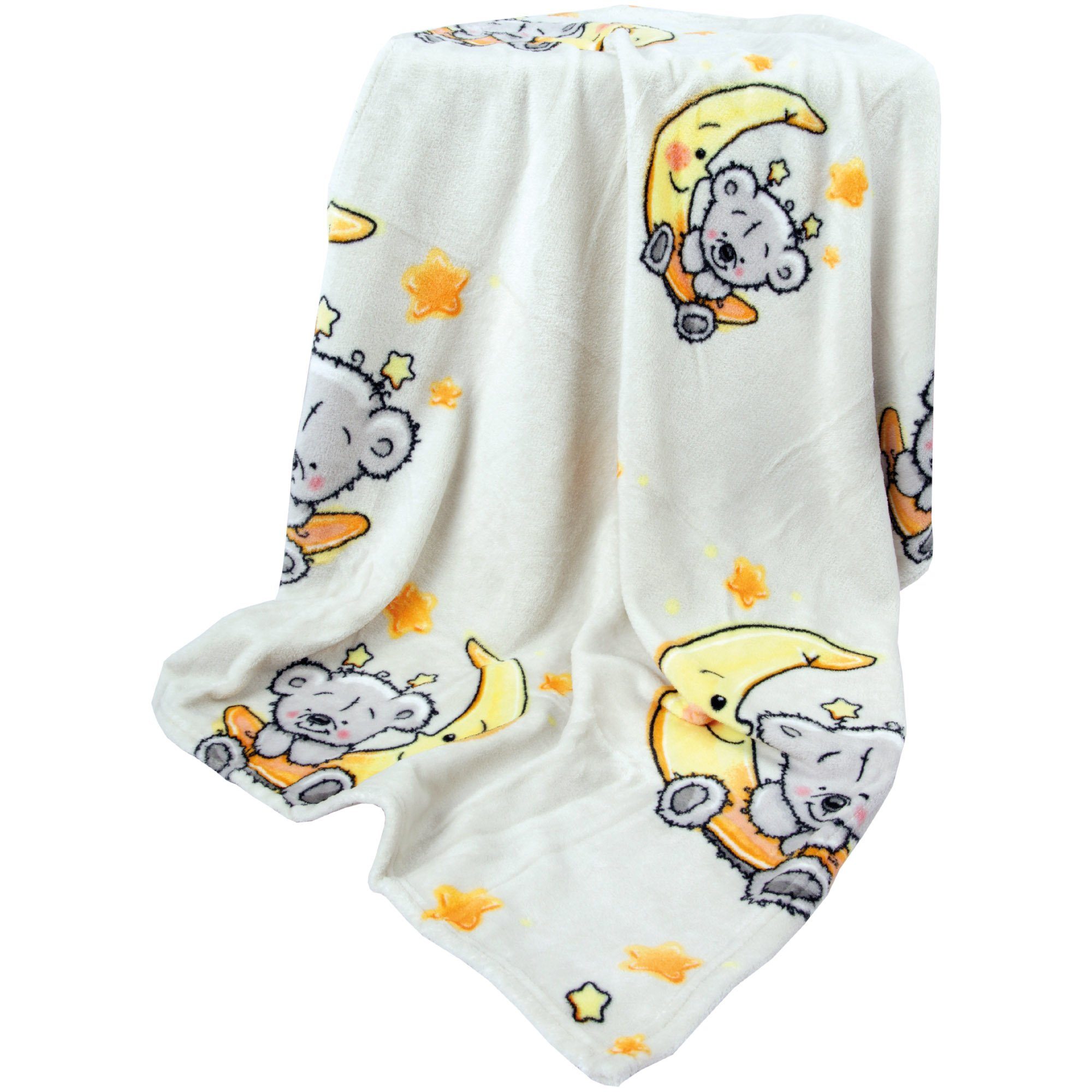Babydecke Fleece Decke, Bestlivings, Baby Kuscheldecke 75x100 cm - vers. Motive – Bild 3 von 5