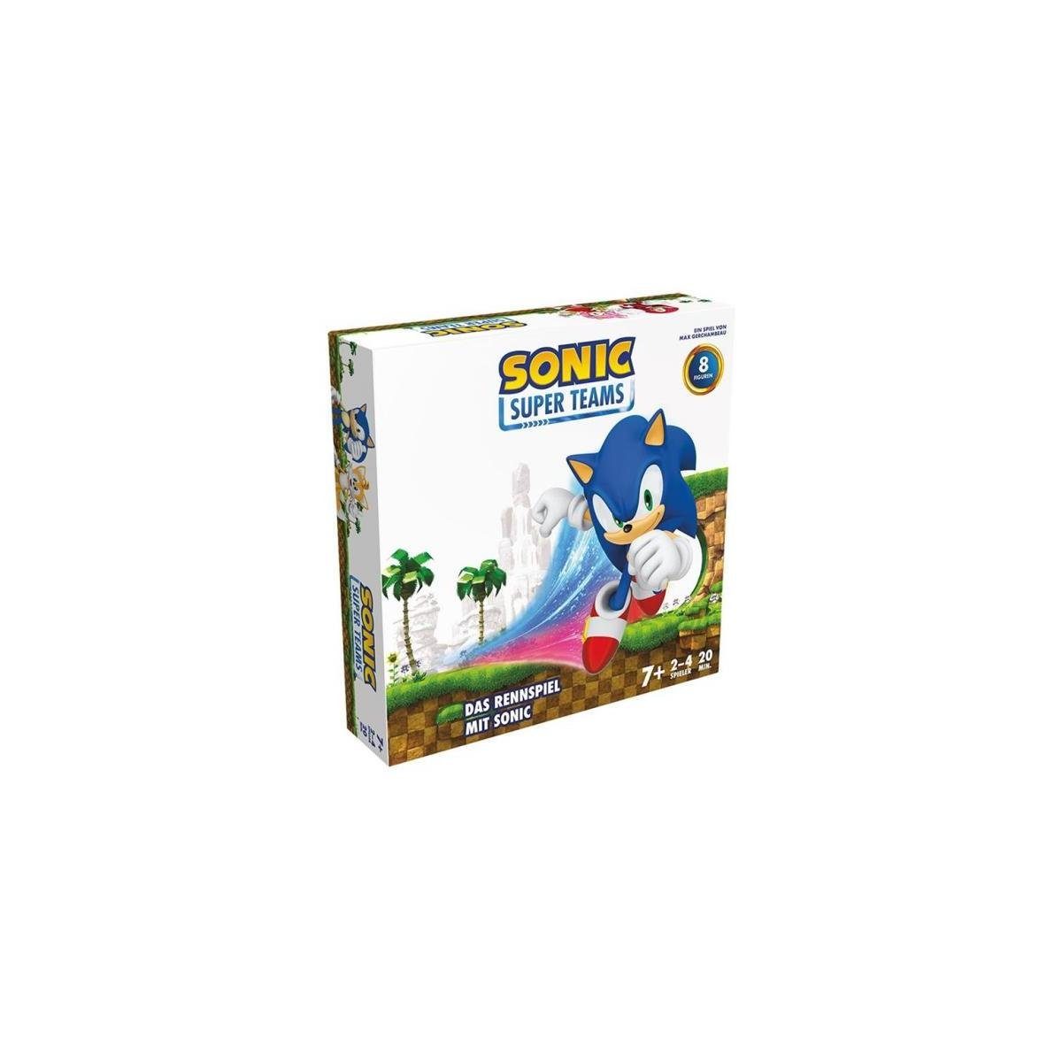 Zygomatic Spiel, Familienspiel ZYGD0013 - Sonic Super Teams, Brettspiel, für 2-4..., Familienspiel
