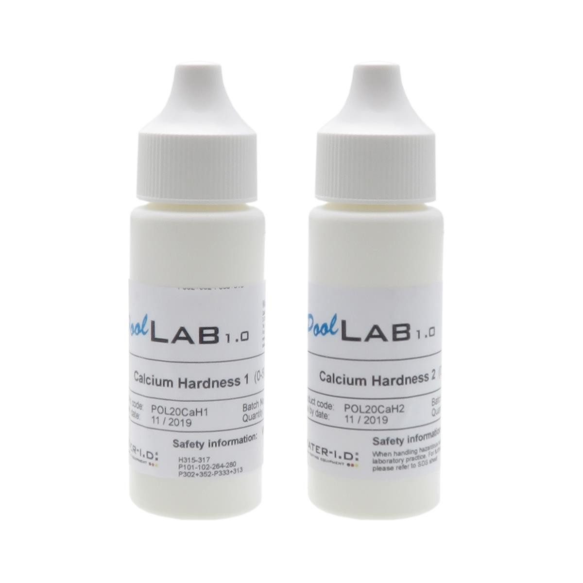 POWERHAUS24 Pool-Wassertest POWERHAUS24 PoolLAB Reagenzienien Calcium Hardness No. 1 & No. 2