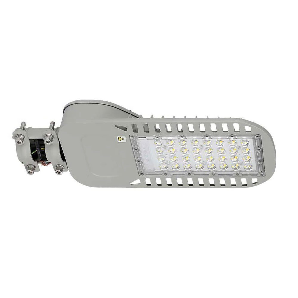 LED-Leuchtmittel verbaut, etc-shop LED Straßenbeleuchtung, Straßenlaterne Außen-Stehlampe, IP65 LED Straßenlampe Tageslichtweiß, fest
