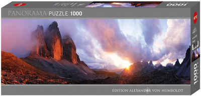 HEYE Puzzle 3 Peaks, Edition Humboldt, 1000 Puzzleteile, Made in Europe