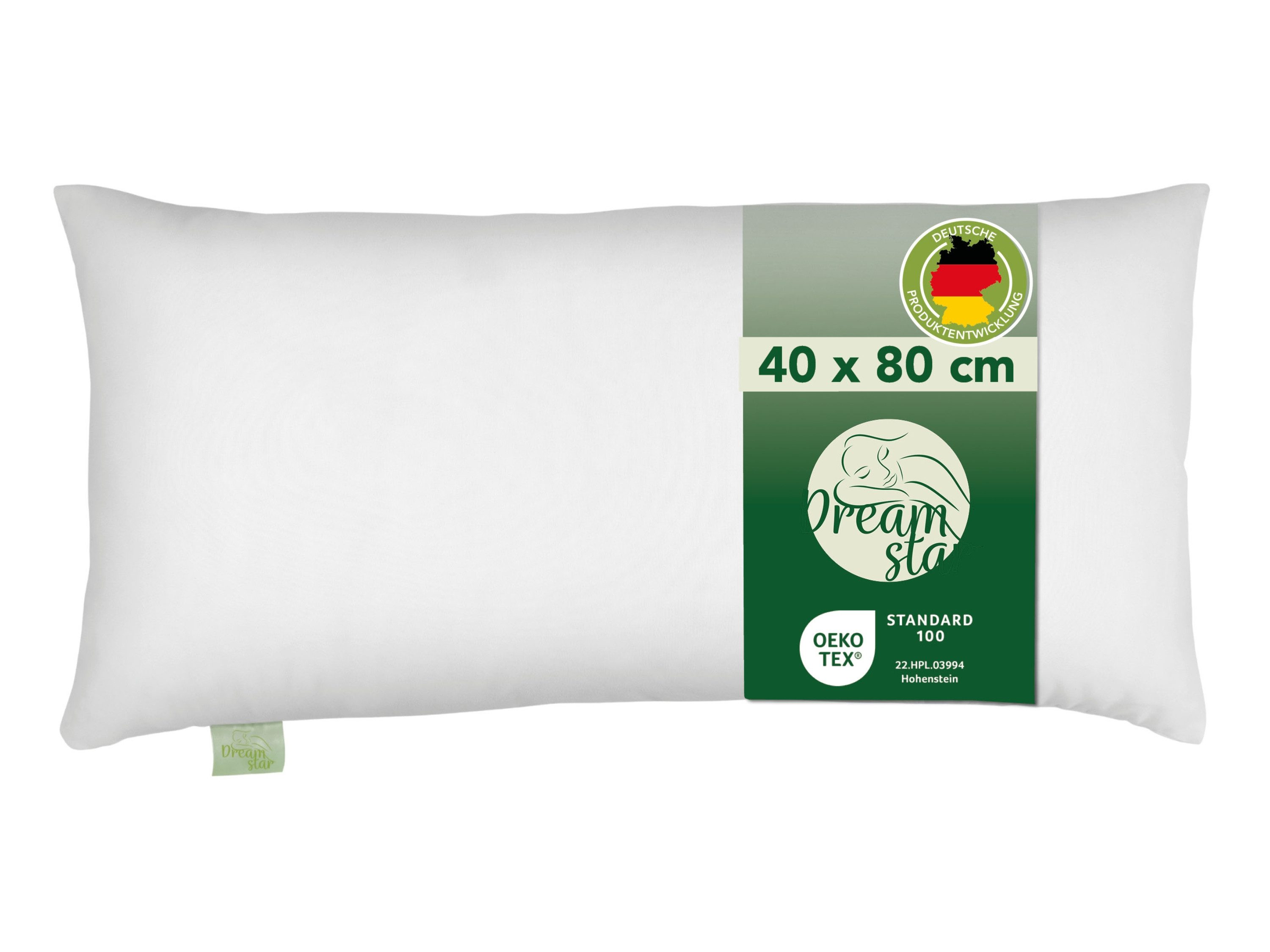 Dreamstar Microfaserkissen Eco, Kopfkissen in verschiedenen Größen - entwic günstig online kaufen