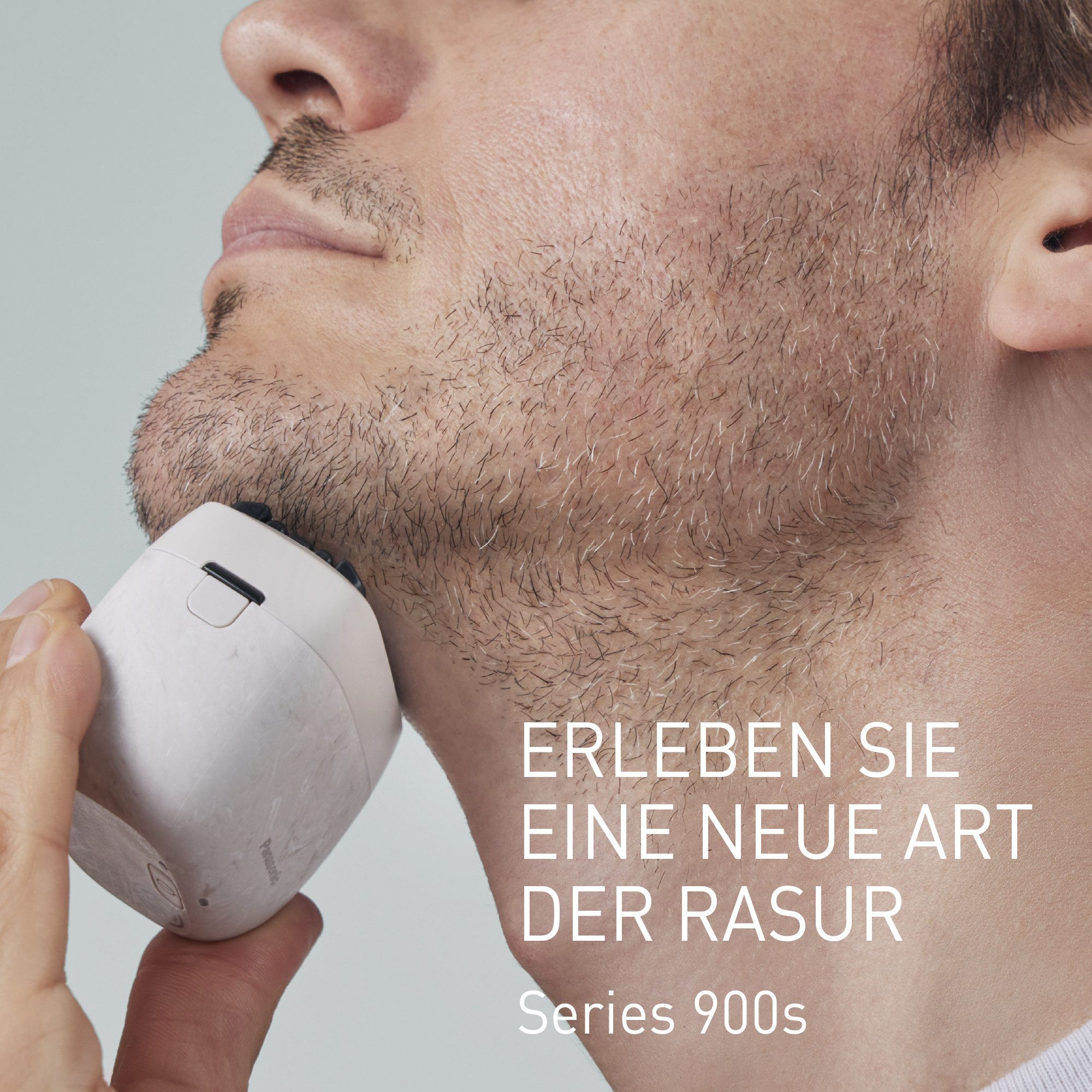 Panasonic Elektrorasierer ES-PV6B-W803, Kompakt, 5 Edelstahlklingen, USB-Laden (Typ-C), Bartdichten-Sensor+