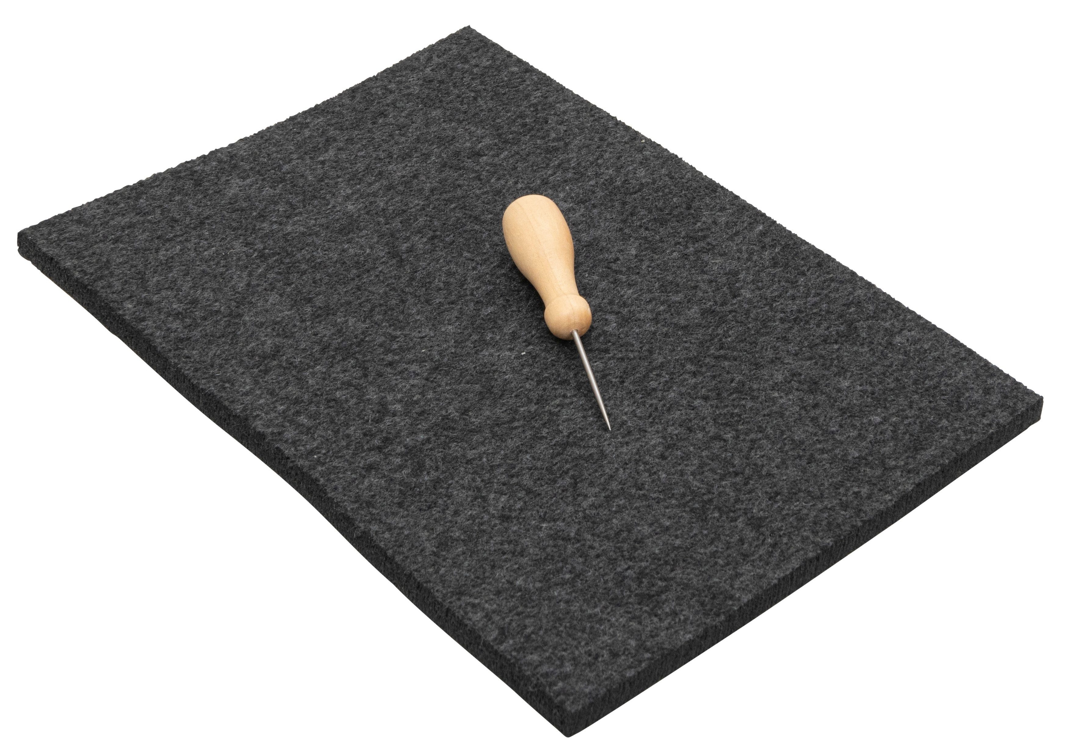 Betzold Kreativset Prickelnadel-Set mit Holzgriff und Filzunterlage