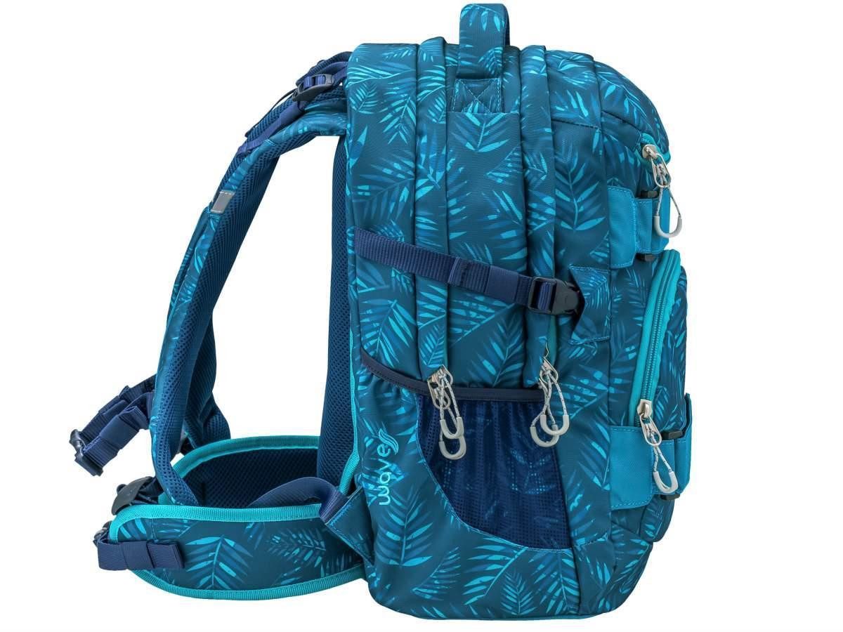 Wave Schulrucksack Infinity, Schultasche, ab 5. Klasse, weiterführende Schule, 3tlg. Set