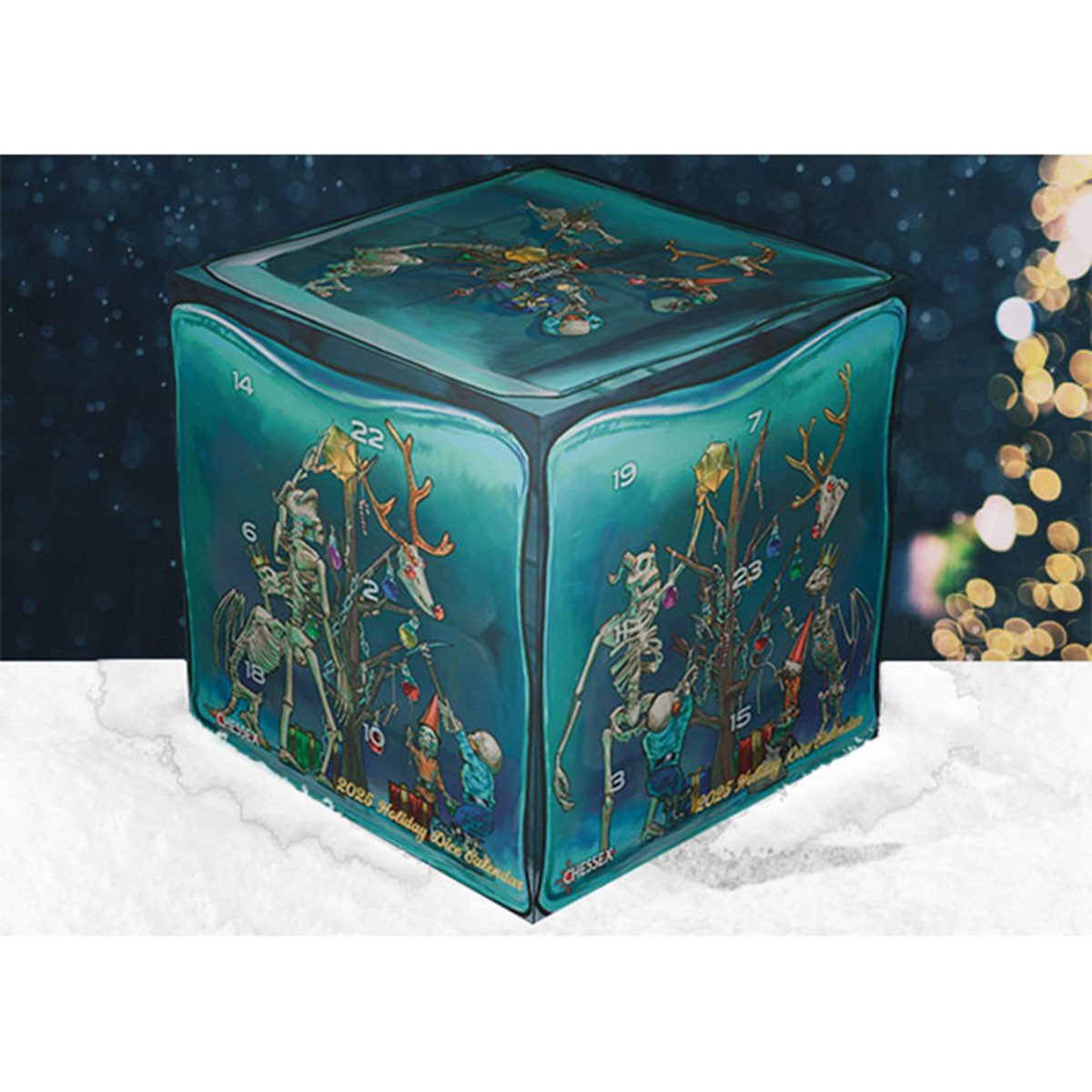 Chessex Spiel Chessex Holiday Calendar - Würfel Adventskalender 2025