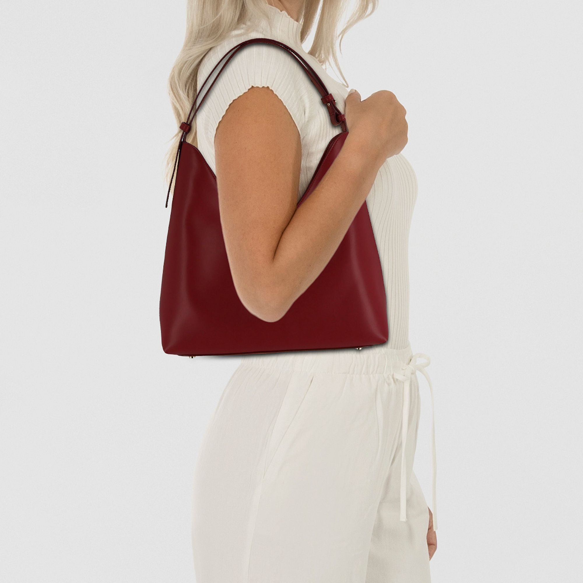 Furla Schultertasche Goccia, Leder