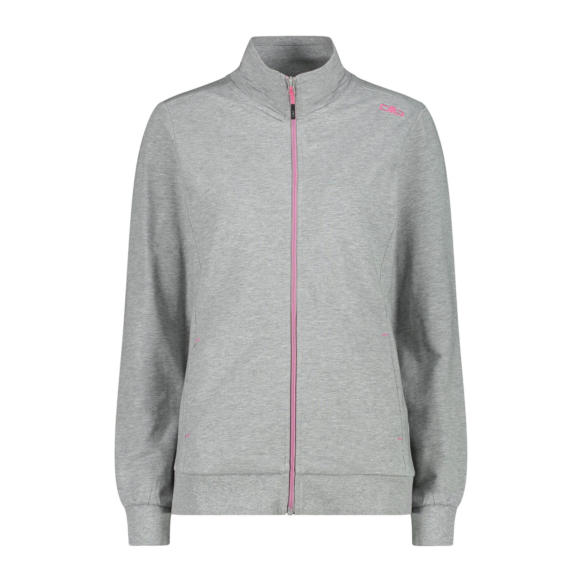 Sweatjacke CMP Damen Sweatshirt Woman Sweat 32D8006M