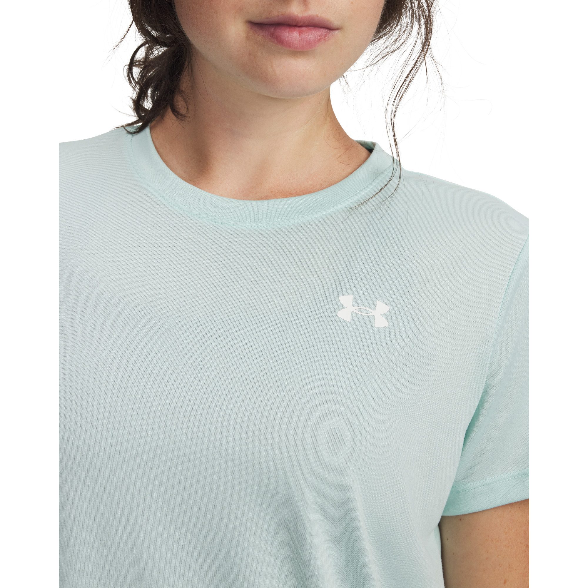 Under Armour® T-Shirt Under Armour Damen T-Shirt Tech SSC- Solid 1384231
