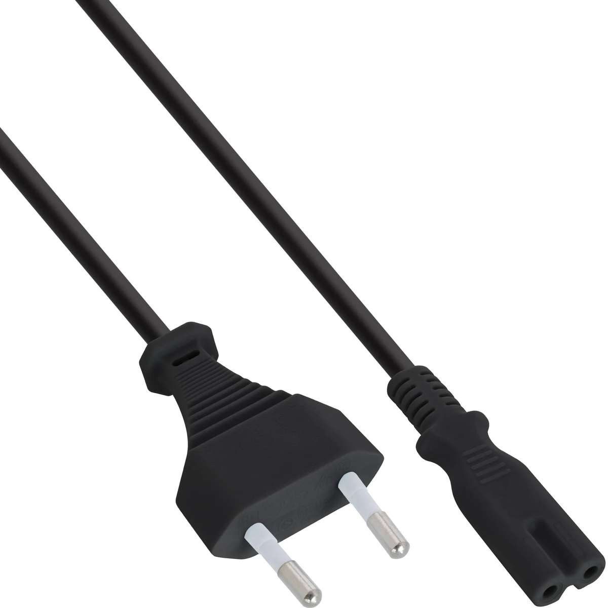 Inline 70er B-Pack InLine Netzkabel, Netzstecker / Euro 8 C7 Stecker, 1,5m Netzkabel