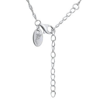 Schmuck-Elfe Herzkette Ocean Heart Aquamarin, 925 Sterling Silber