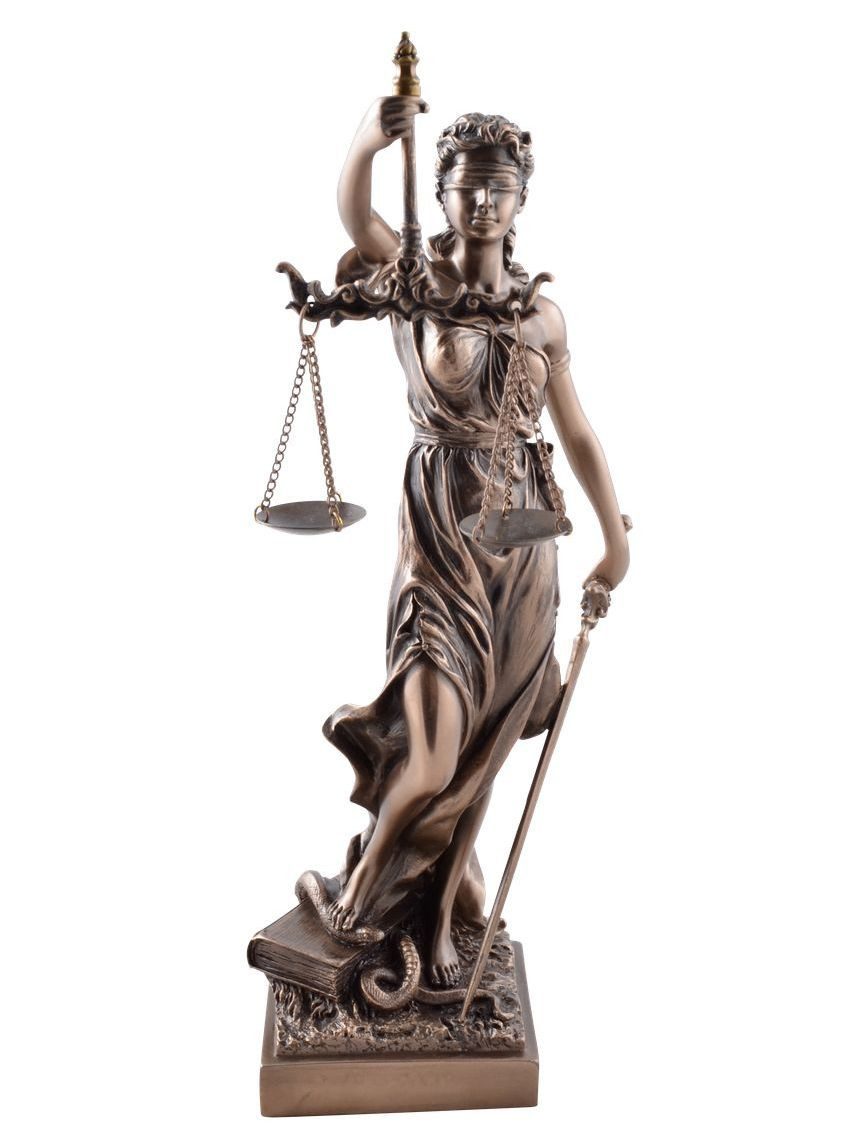 Nemesis Now Dekofigur Justitia Figur bronziert Skulptur römische Götter 33 günstig online kaufen