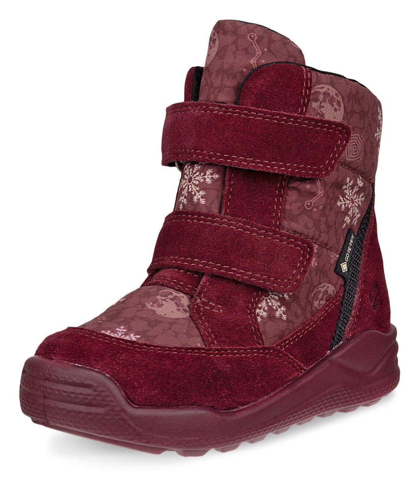 Ecco Urban Mini Klettstiefel Winterboots, Winterstiefel, Stiefelette mit GORE-TEX