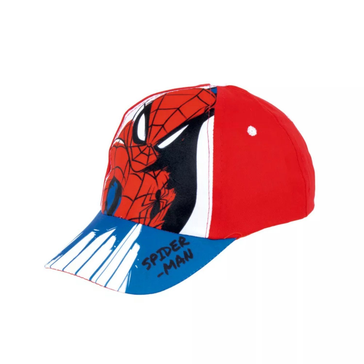 MARVEL Baseball Cap Spiderman Kinder Jungen Baseball Kappe Gr. 52/54 Rot