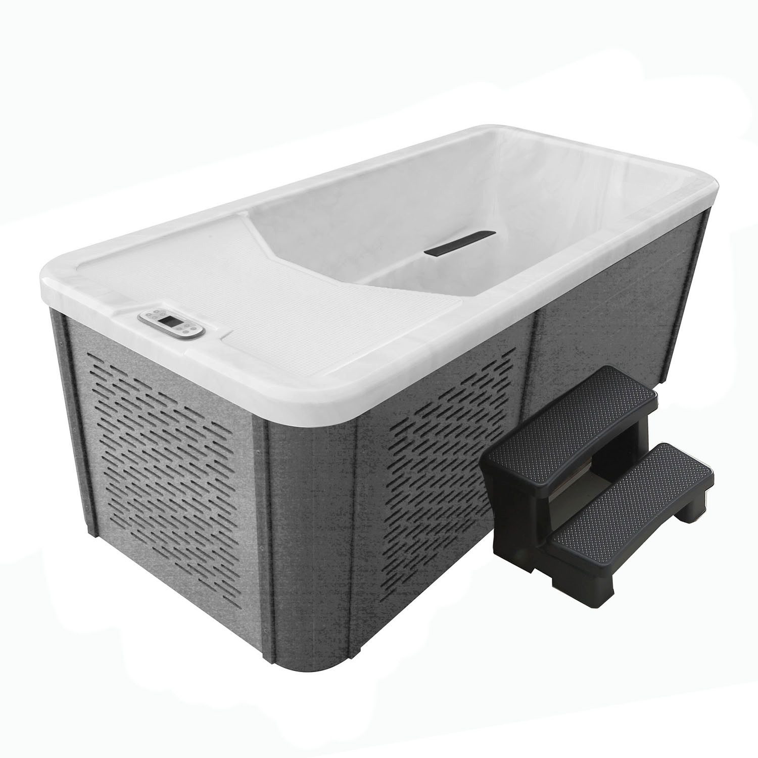 Canadian Spa GmbH Whirlpool Chill Therapy Spa Great Lake, Aufstellbecken, für Kältetherapie, Temperatur bis zu 5 Grad, kein EIS erforderlich