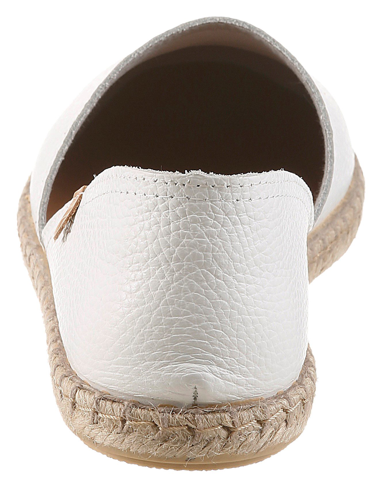 VERBENAS CARMEN Espadrille Slipper, Sommerschuh, Urlaubsschuh, Flat mit Rahmennaht