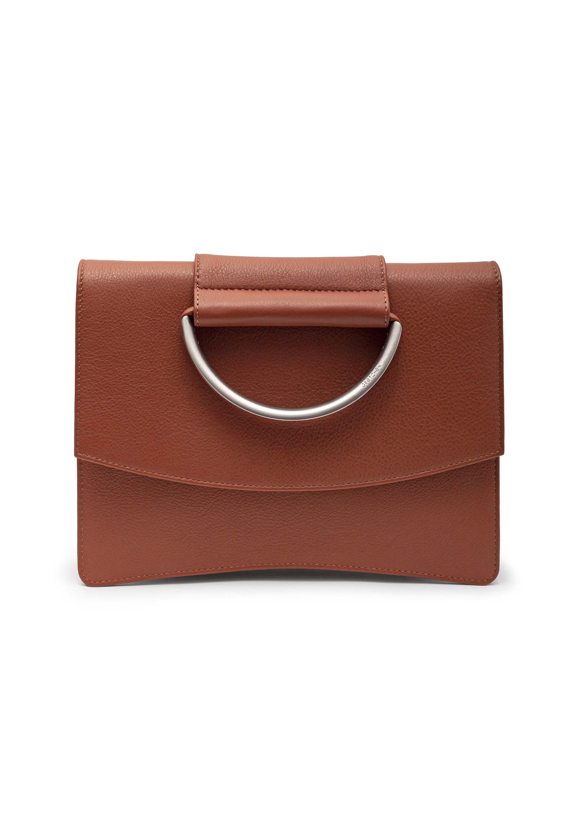 GRETCHEN Schultertasche Oyster Clutch Three, aus italienischem Kalbsleder