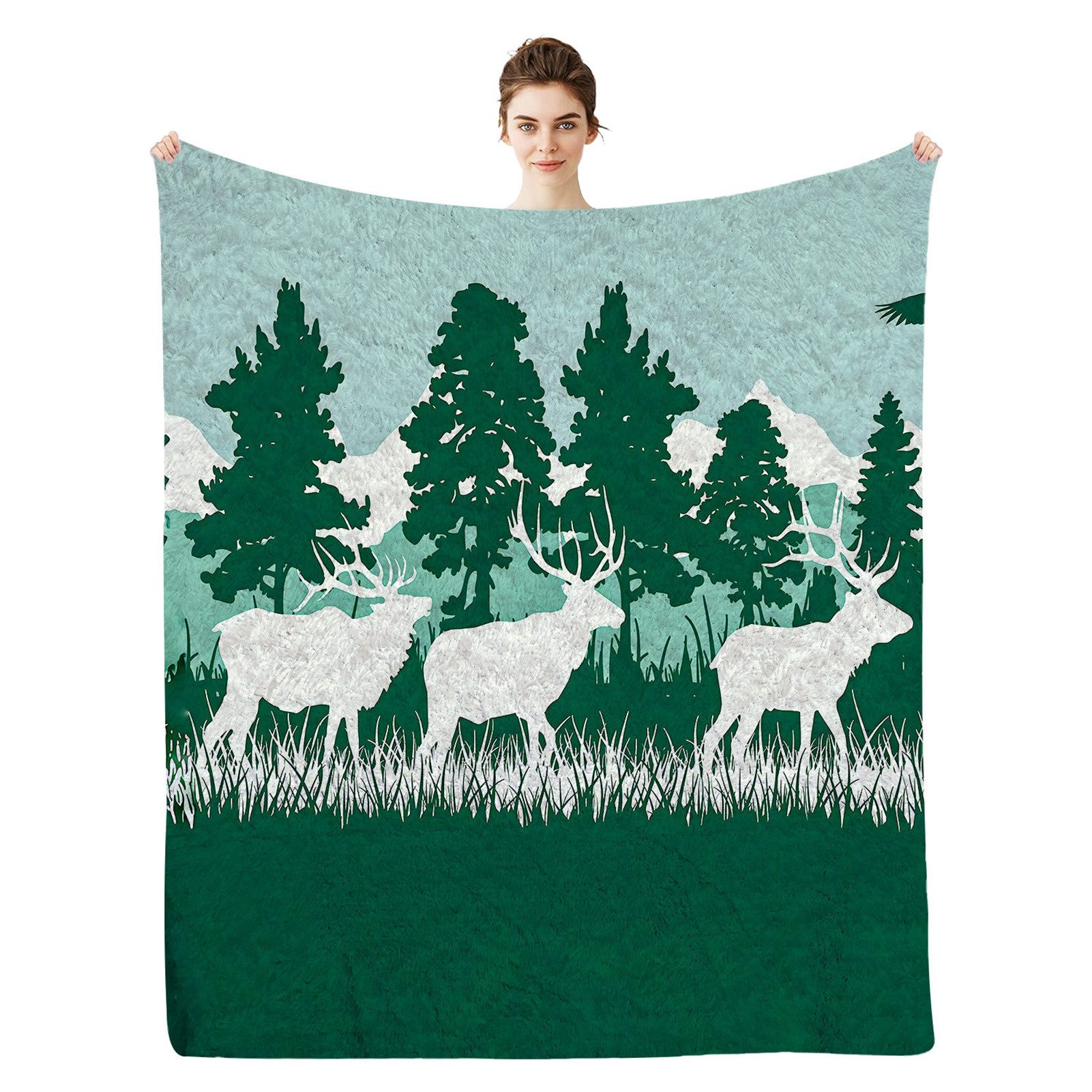 Wohndecke Kuscheldecke,kuscheldecke flauschig,kuscheldeckeweihnachten,zimmerdeko, Jumpeak, kuscheldecke kinder,Weihnachtsdeko,deko wohnzimmer,weihnachtsgeschenke