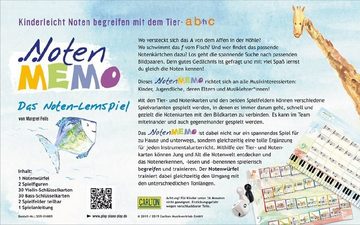Schott Verlag Spiel, Noten Memo