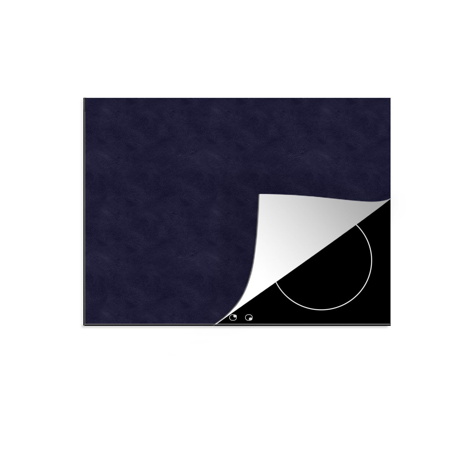 MuchoWow Herdblende-/Abdeckplatte Leder - Textur - Tierhaut, Vinyl, (1 tlg), 58x51 cm, Küchen Dekoration für Induktionsherd, Induktionskochfeld