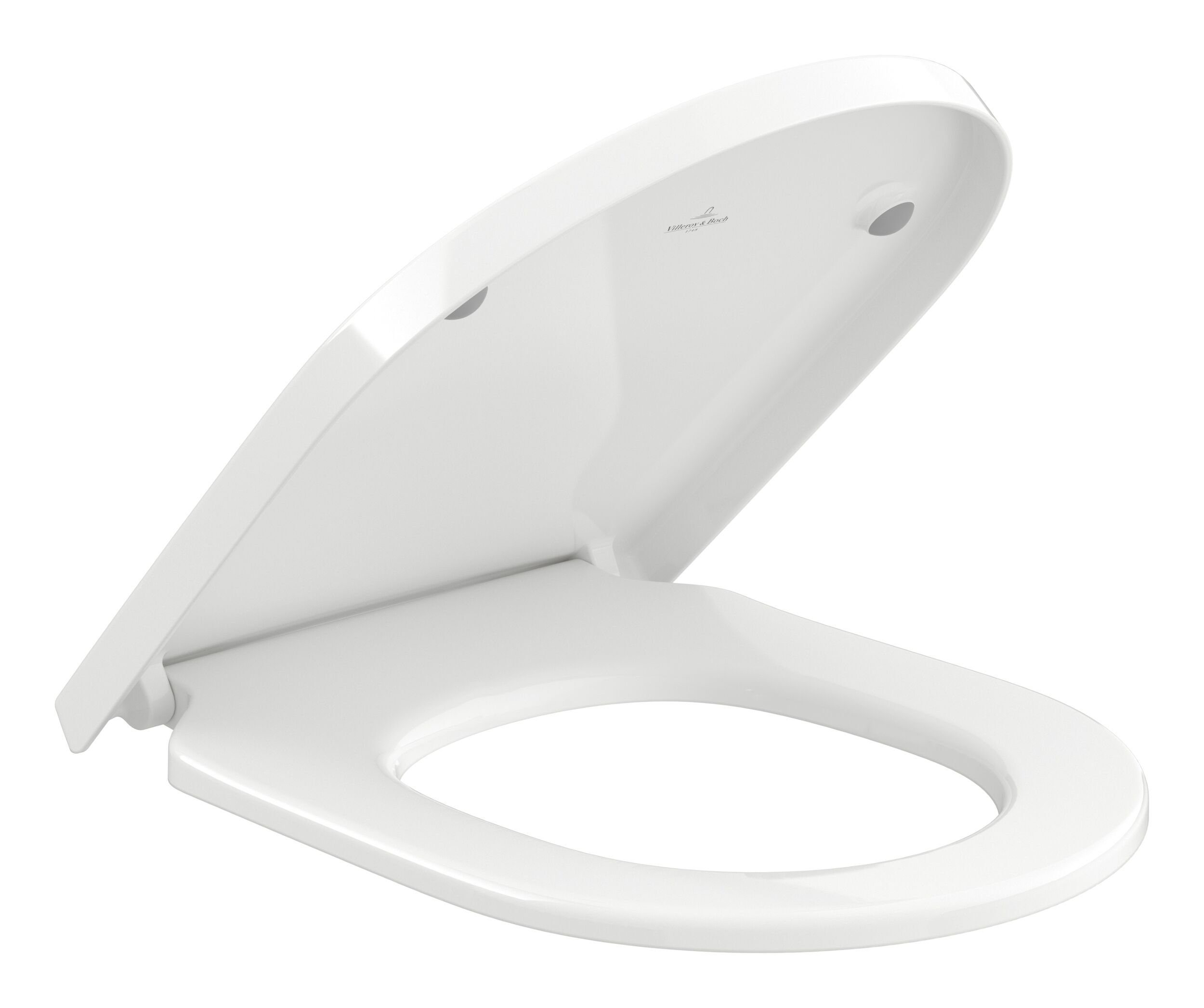 Villeroy & Boch WC-Sitz Subway 3.0, Mit QuickRelease 374 x 438 x 42 mm - mit CeramicPlus