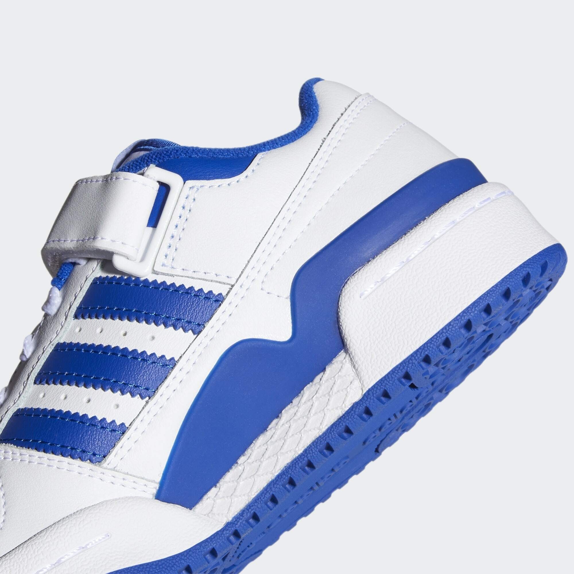 Royal adidas White / Blue Originals SCHUH White LOW / Cloud Sneaker FORUM Cloud