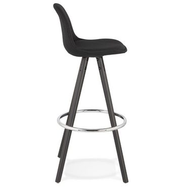 KADIMA DESIGN Sitzhocker ALICE Barhocker Retro mit Lehne Tresenhocker